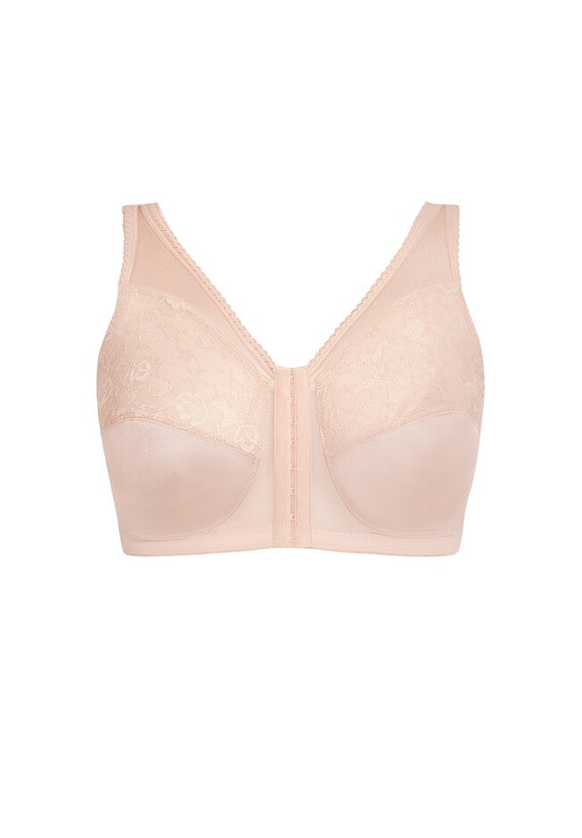 Full Coverage Wire Free Bra, NATURAL, alternate image number null