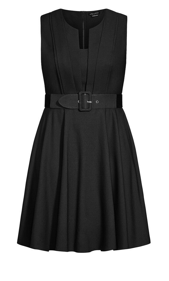 Vintage Veronica Dress - black, BLACK, alternate image number null