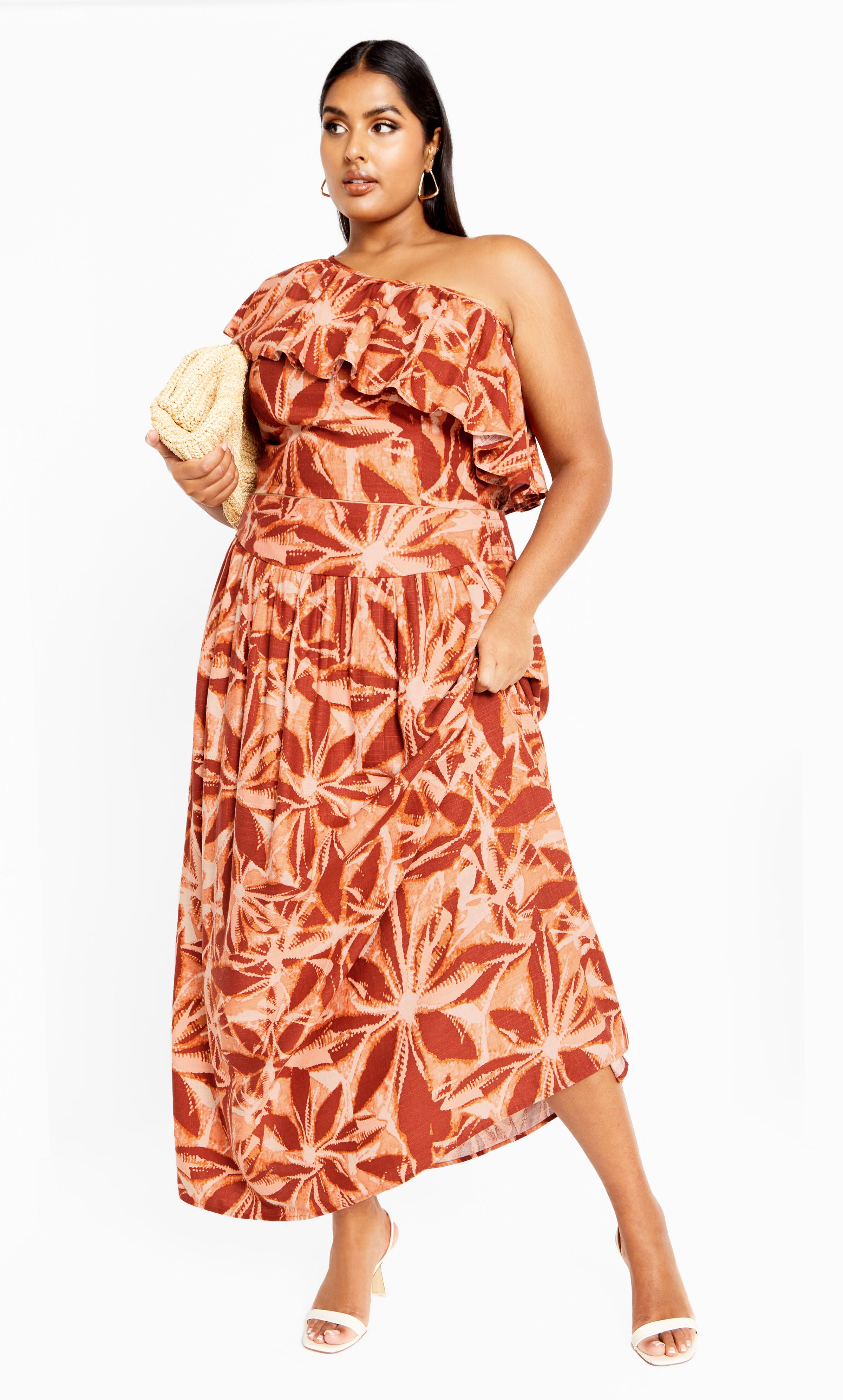 Runaway Top - rust, ORANGE, alternate image number 3