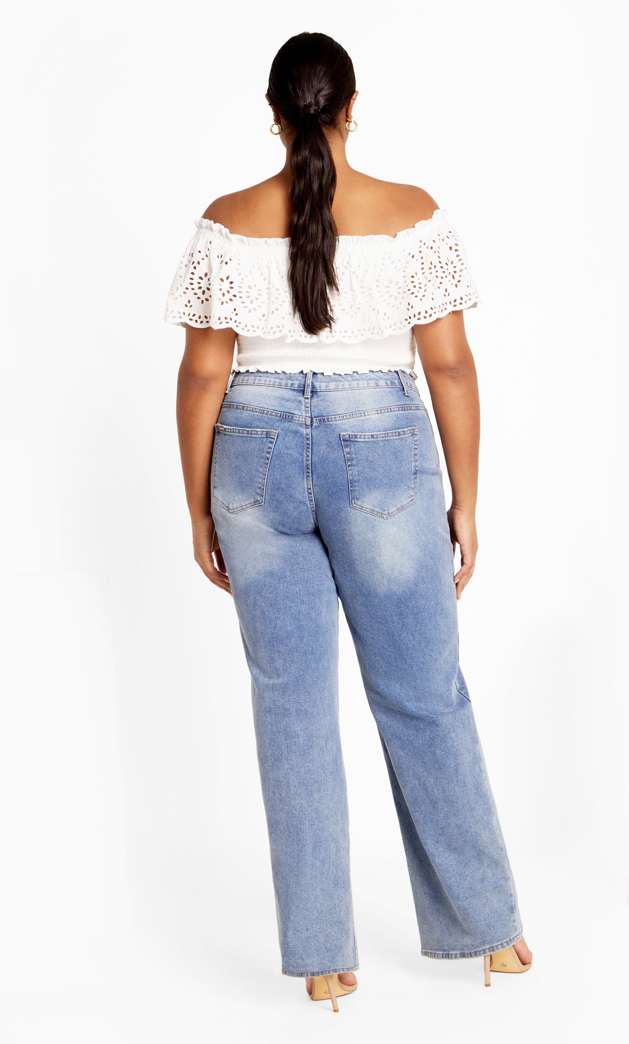 Jayde Top - ivory, IVORY, alternate image number 2