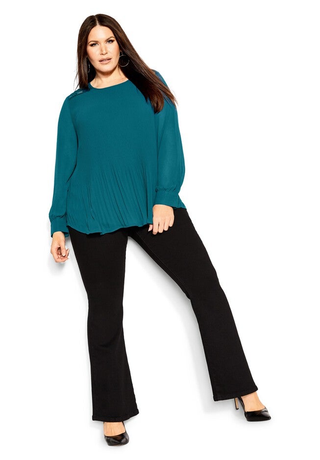 Lust After Top - teal, GREEN, on-hover image number null