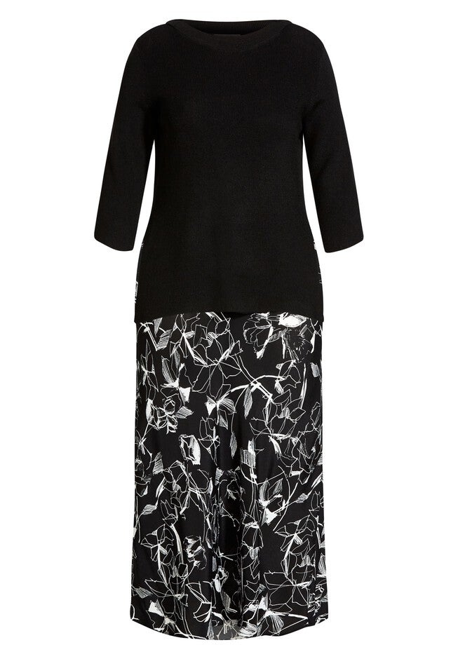 Free Hand Dress - black, BLACK, alternate image number null