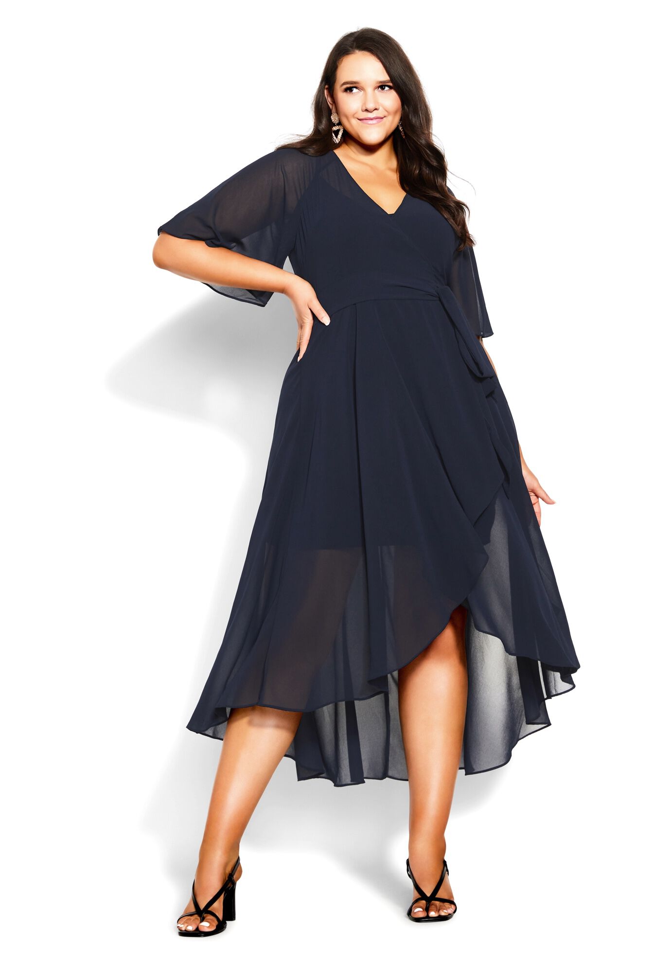 Enthrall Me Maxi Dress navy Avenue