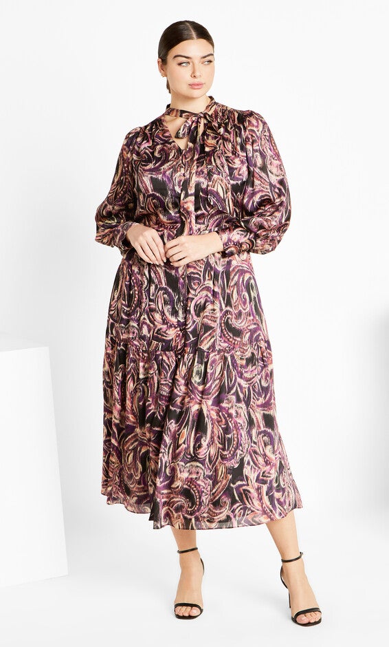 Suzanne Maxi Dress - plum, PURPLE, alternate image number null