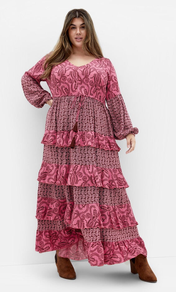 Dreamweaver Maxi Dress - rose, PINK, hi-res image number null