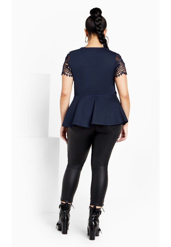 Amy Top - navy, BLUE, alternate image number null
