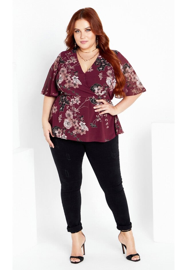 Blossom Love Top - ruby, RUBY, on-hover image number 1
