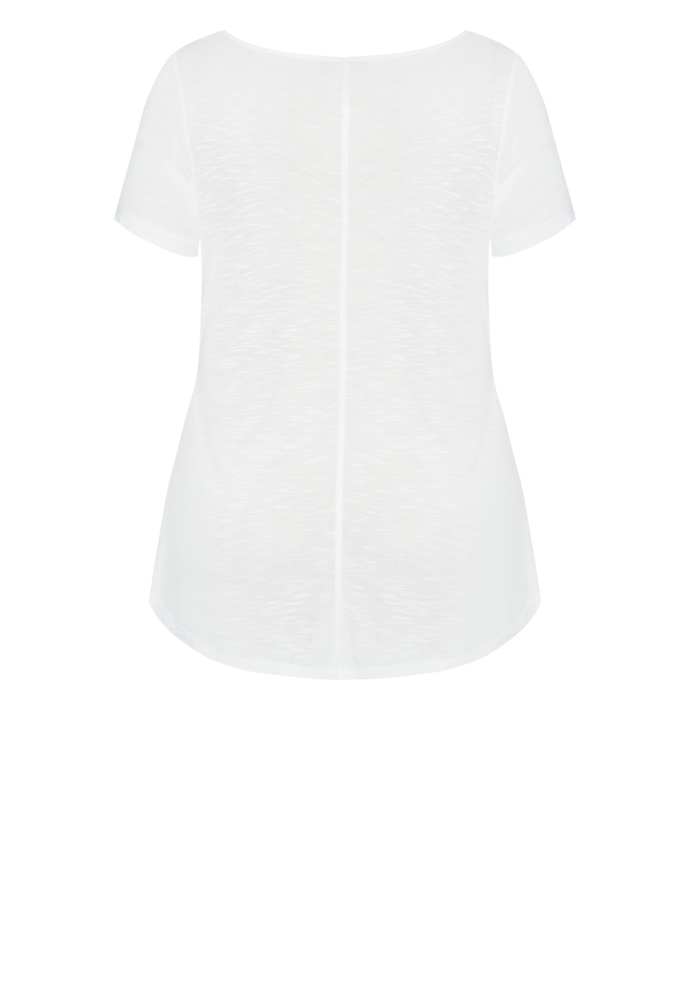Visc Slub Sf Top, WHITE, alternate image number 3