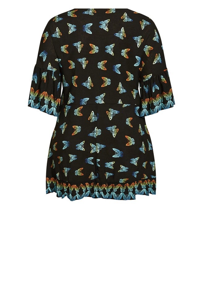 Harp Brd Tunic, GIVE ME BUTTERFLIES, alternate image number null