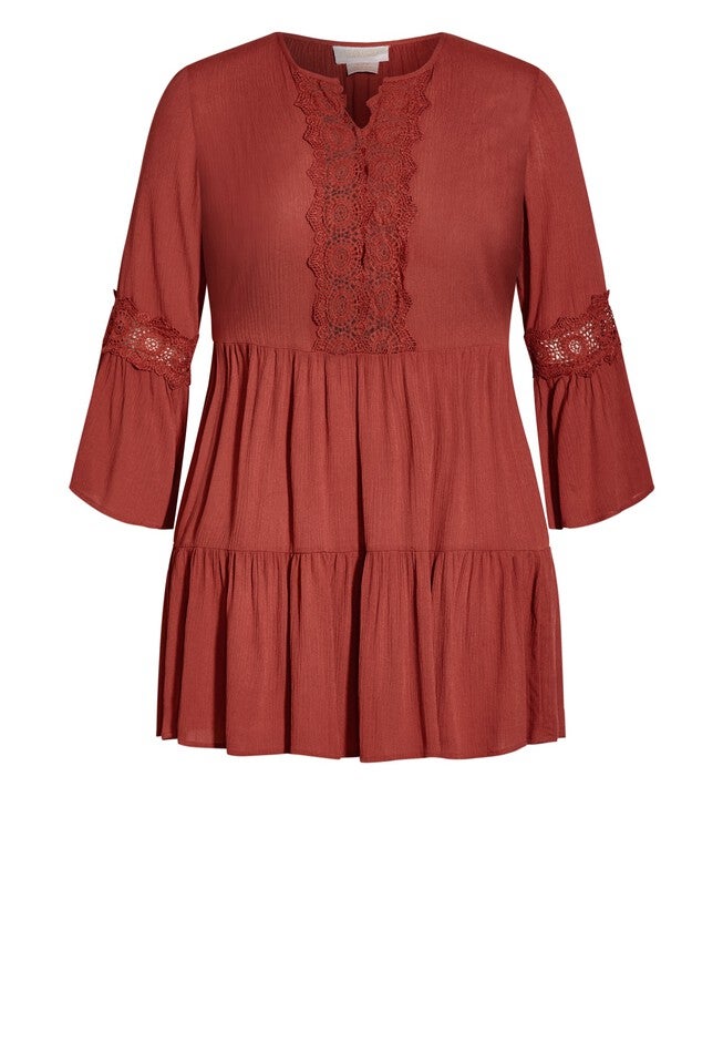 Iris Dress - bronze, BROWN, alternate image number null