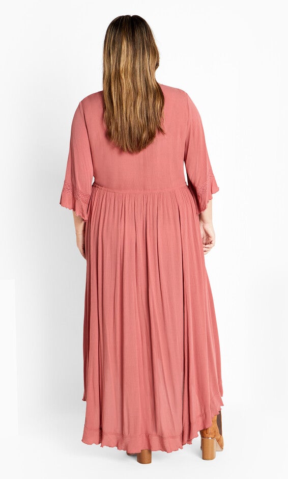 Cadence Dress - rosewood, PINK, alternate image number 2