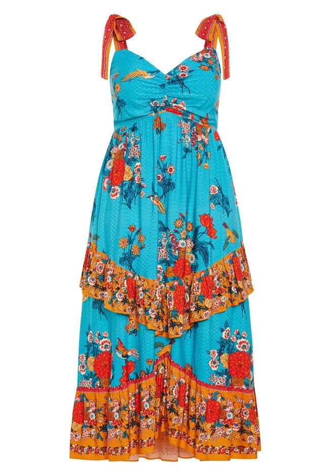 Abigail Dress - jade, GREEN, alternate image number 3