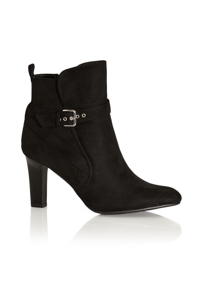WIDE FIT Tara Ankle Boot - black, BLACK, hi-res image number null