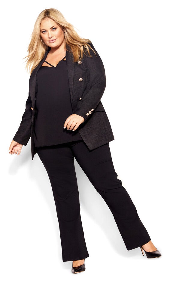 Smart Bengaline Pant - black, BLACK, alternate image number null