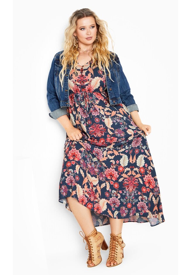 Erica Maxi Dress, FANTASY PLACEMENT, hi-res image number null