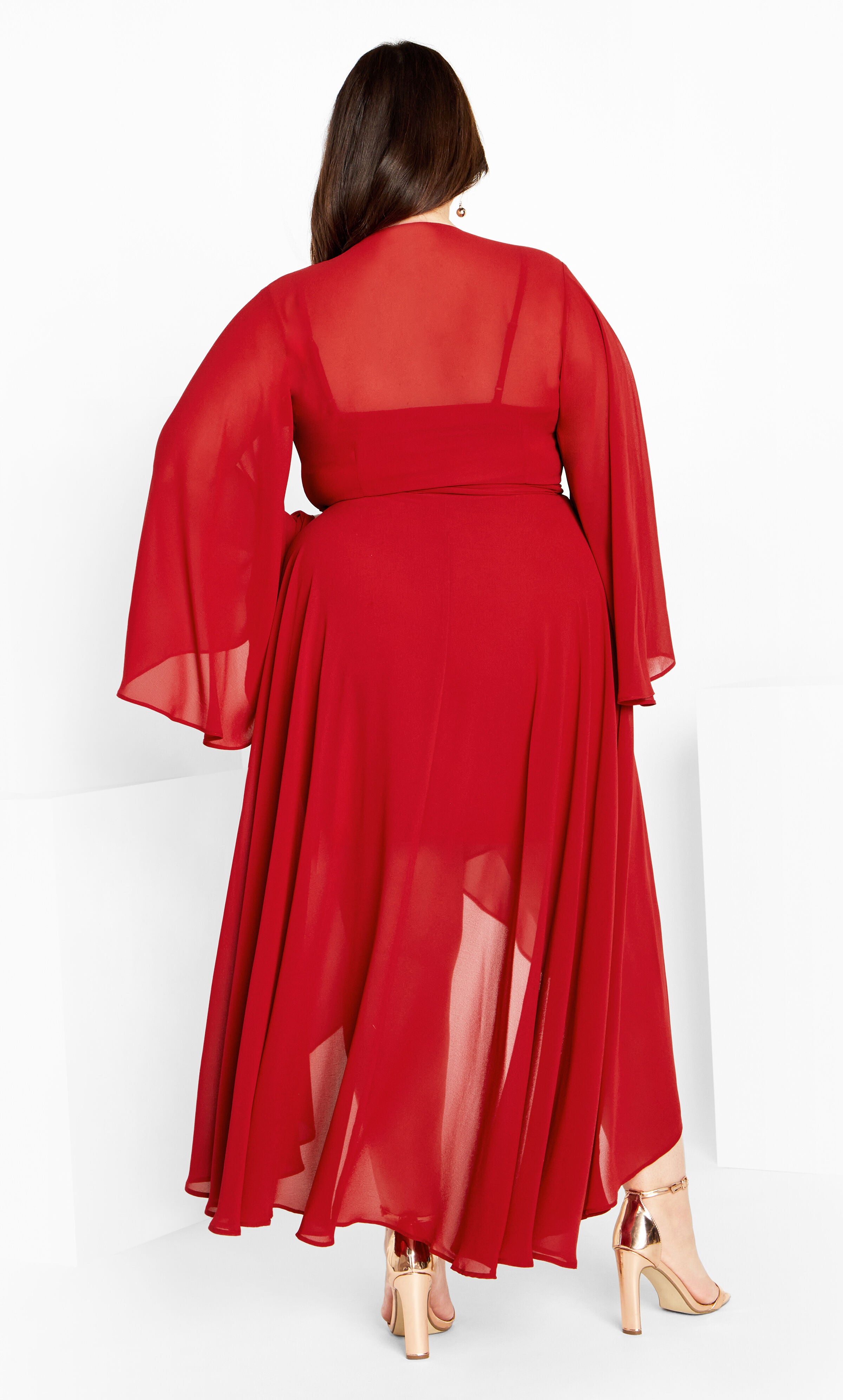 Fleetwood Maxi Dress - love red, LOVE, alternate image number 3