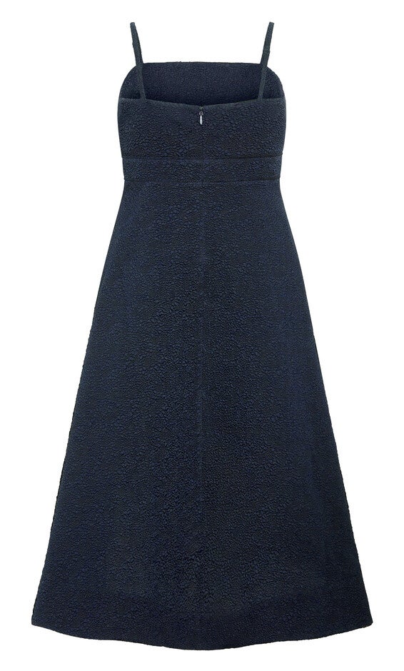 Tiffany Hi Low Maxi Dress - navy, NAVY, alternate image number null