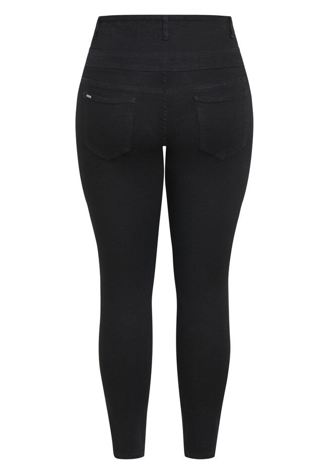 Harley Zoey Jean - black, BLACK, alternate image number null
