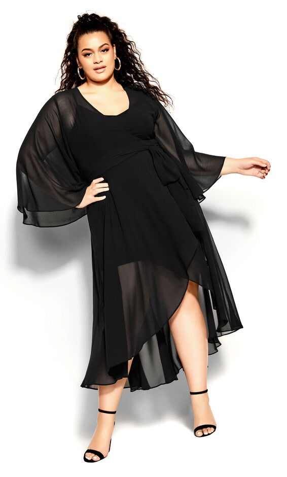 Fleetwood Maxi Dress - black, BLACK, hi-res image number 0