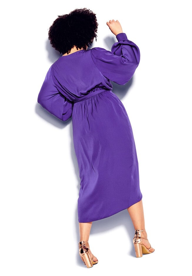 Opulent Dress - royal purple, PURPLE, alternate image number 2