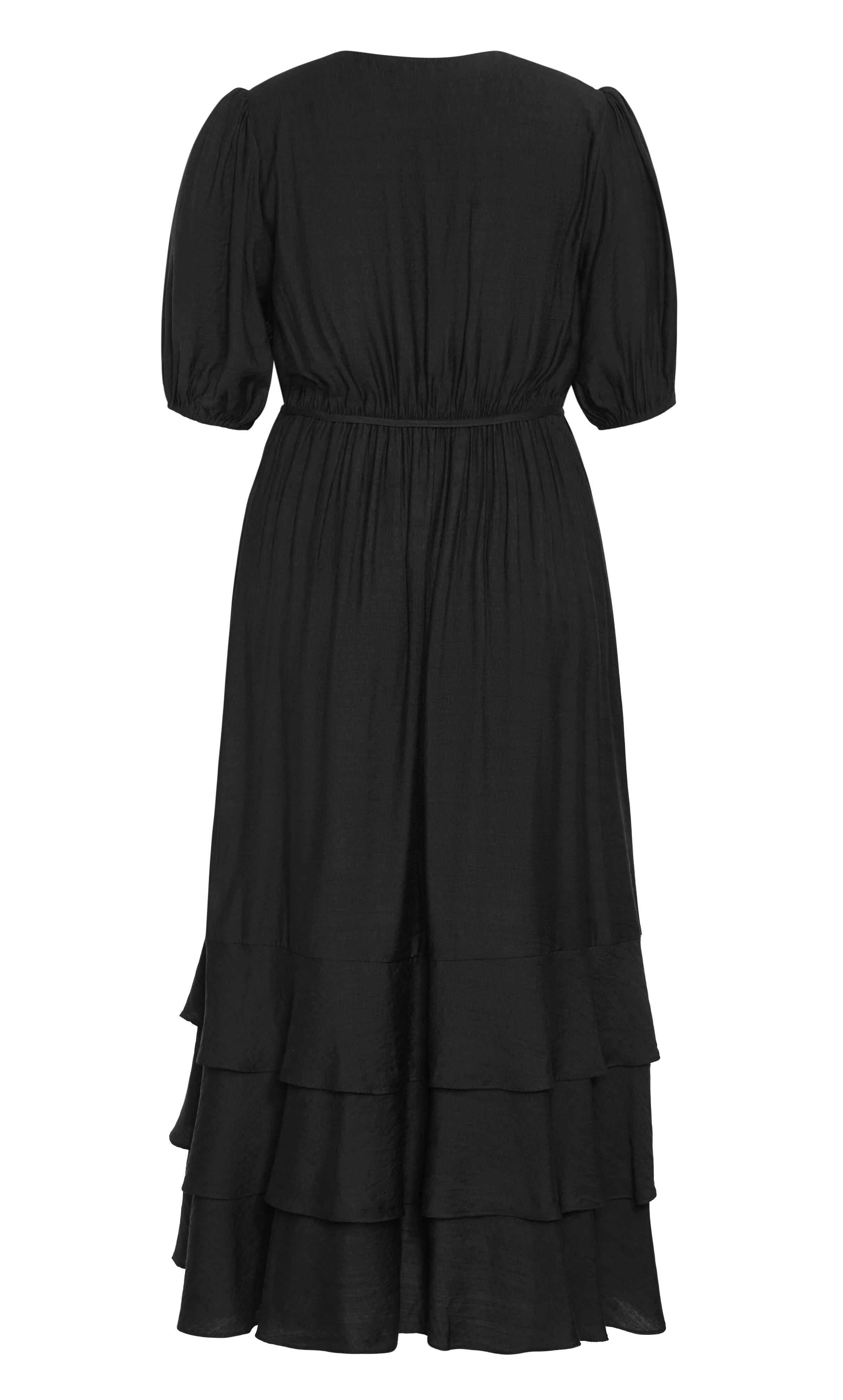 Bea Dress - black, BLACK, alternate image number 4