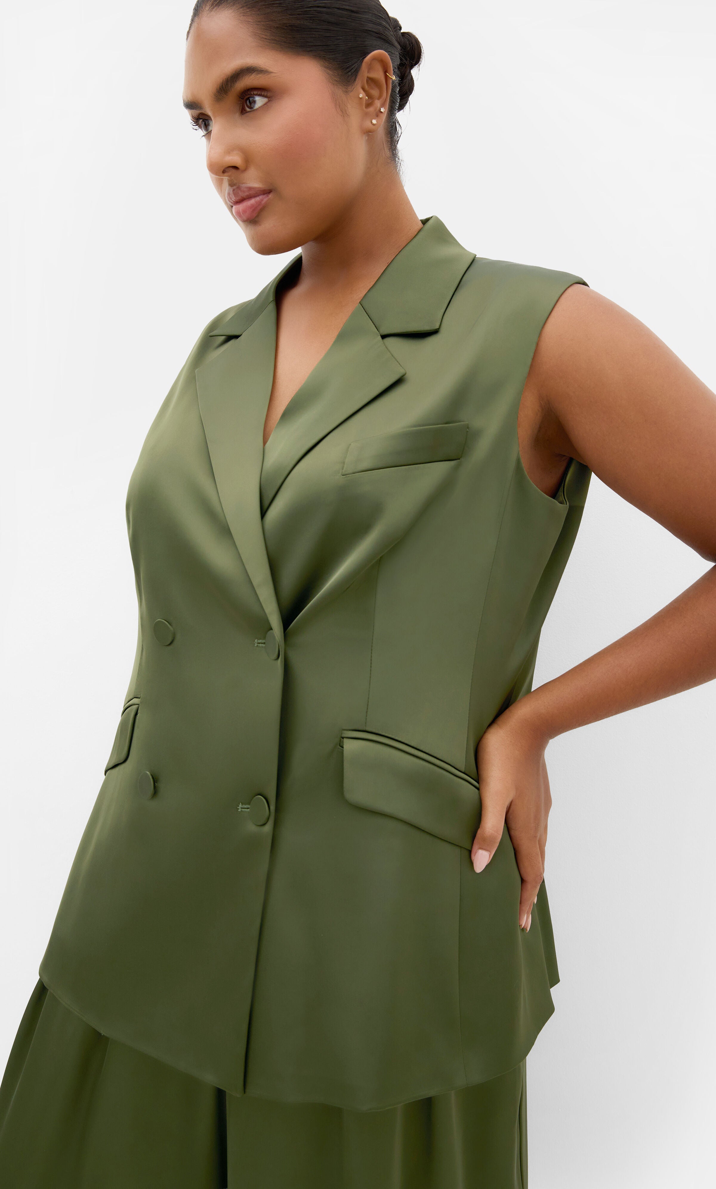 Rylie Satin Vest