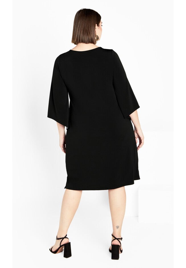 Gianna Dress, BLACK, on-hover image number null