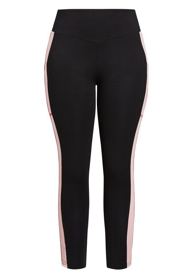 Aisha Full Length Legging - black, BLACK, alternate image number null
