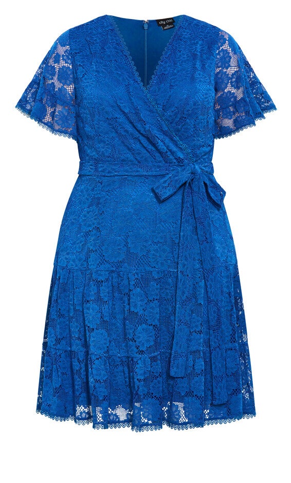 Garden Kisses Dress - blue, BLUE, alternate image number 5
