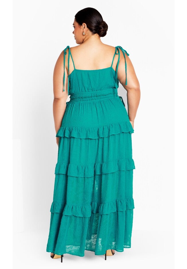 Renee Dress - emerald, GREEN, on-hover image number null