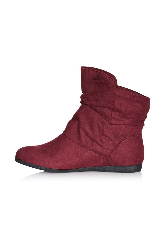 Serena Wide Width Ankle Boot, BURGUNDY, alternate image number null