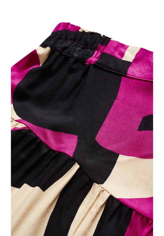 Saskia Print Skirt, MAGENTA PRINT, alternate image number null