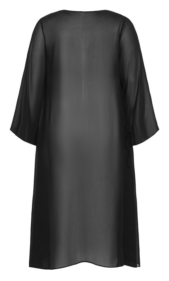 Remi Longline Jacket - black, BLACK, alternate image number null