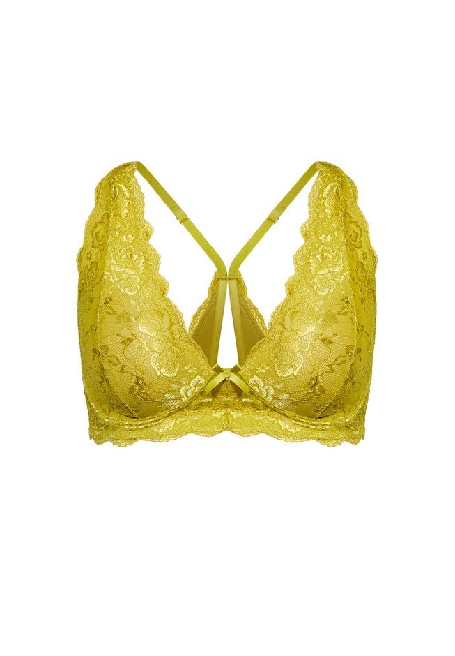 Zoey Bralette - pepper, YELLOW, alternate image number 3