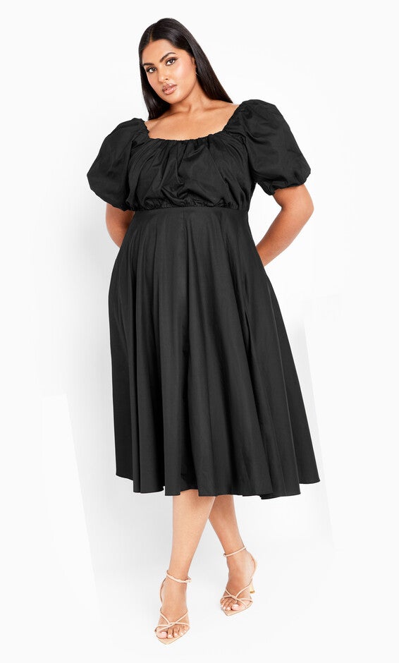 Rosabella Dress - black, BLACK, alternate image number 2