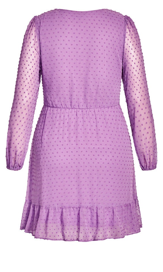 Wild Dobby Dress - lilac, LILAC, alternate image number null