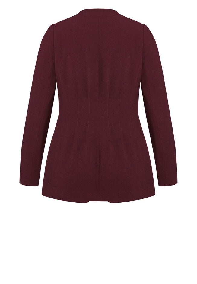 Elegance Jacket - oxblood, RED, alternate image number 4