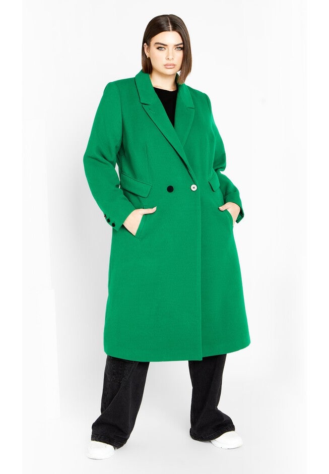 Oaklyn Coat - greenstone, GREEN, on-hover image number null