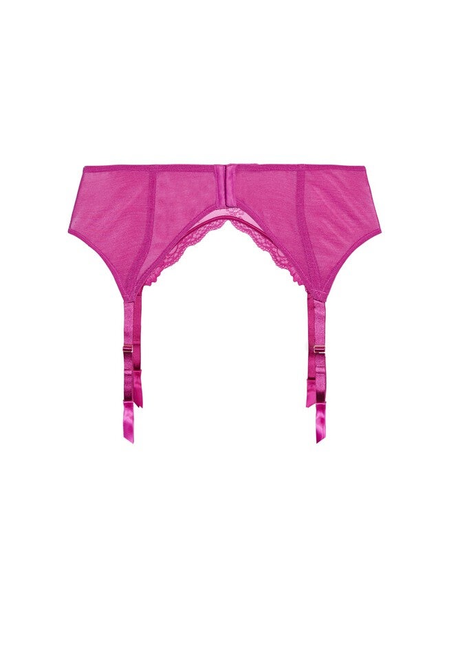 Alina Garter Belt - bright rose, PINK, alternate image number null