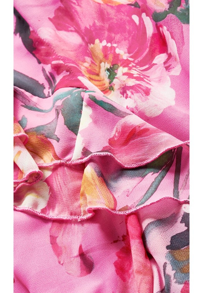 Lovers Lane Print Dress - rose, PINK, alternate image number 5