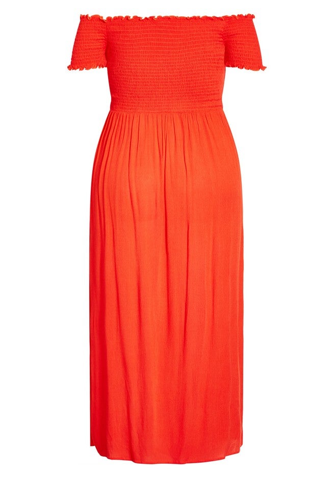 Summer Passion Maxi Dress - tigerlily, ORANGE, alternate image number 3