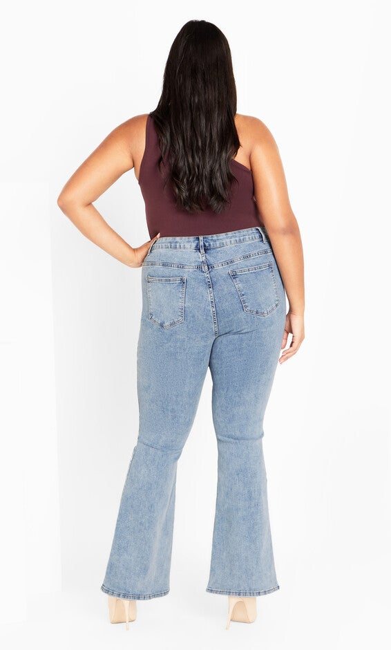 Asha Mia Jean - light denim, LIGHT, alternate image number 3