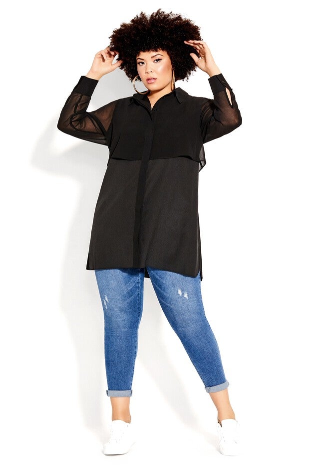 Fly Away Shirt - black, BLACK, alternate image number 4