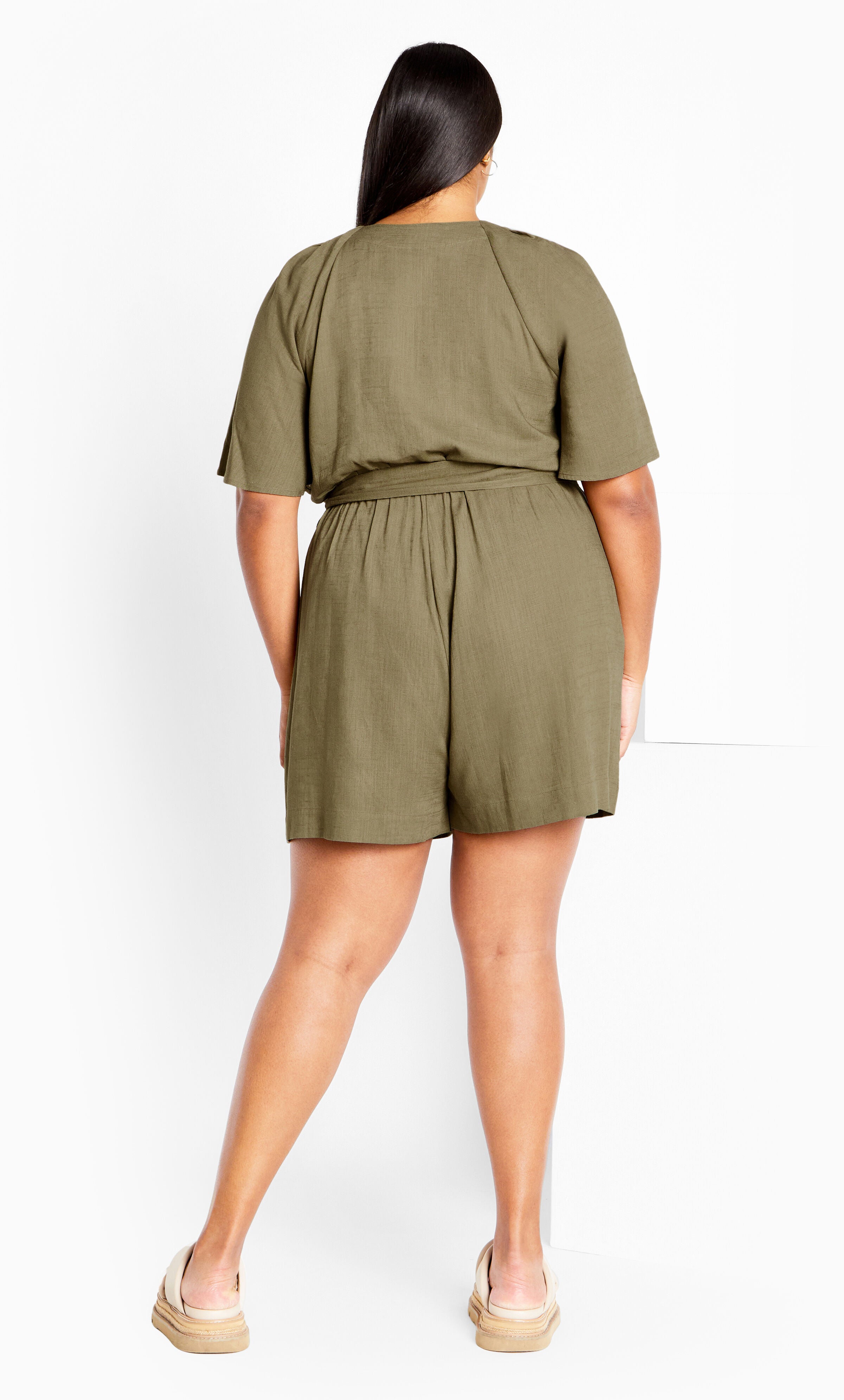 Brielle Playsuit - olive, GREEN, alternate image number 2