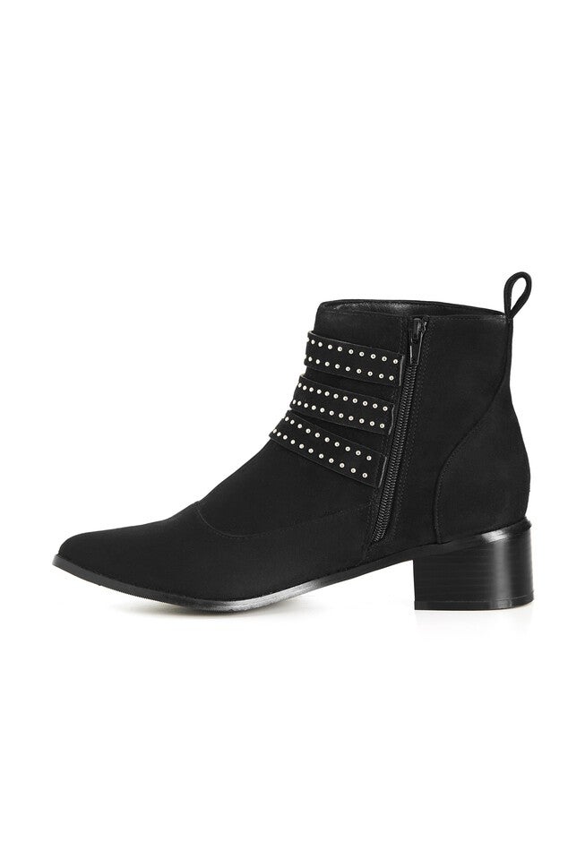 WIDE FIT Bexley Ankle Boot - black, BLACK, alternate image number null