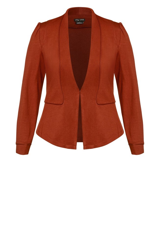 Piping Praise Jacket - ginger, ORANGE, alternate image number 3