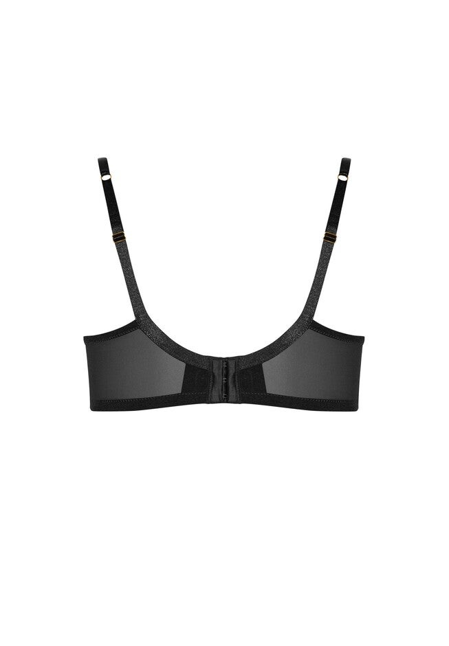 Slinky Demi Bra - black, BLACK, alternate image number null