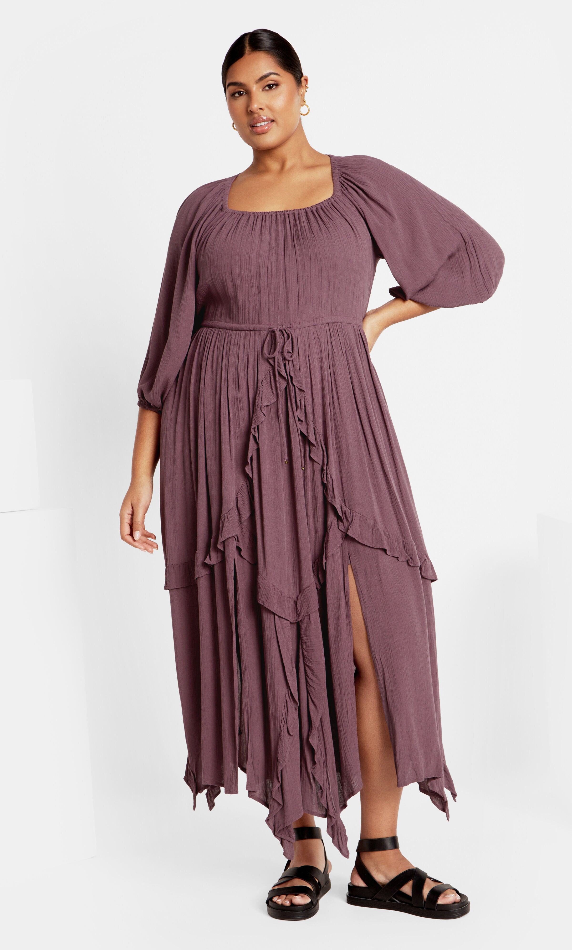 Arzel Dress dusty mauve Avenue