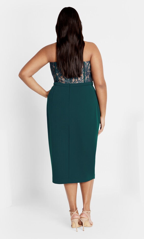 Perfect Date Dress - emerald, EMERALD, alternate image number null
