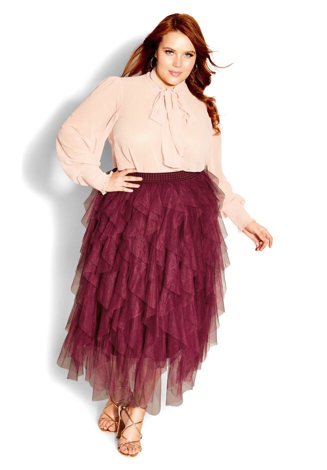 Wild Pixy Skirt - berry, RED, alternate image number 3